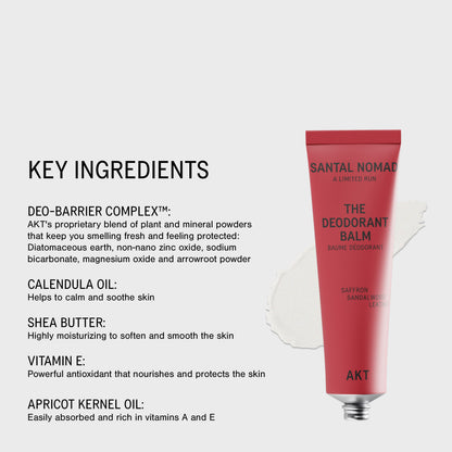 The Deodorant Balm Santal Nomad - Default Title